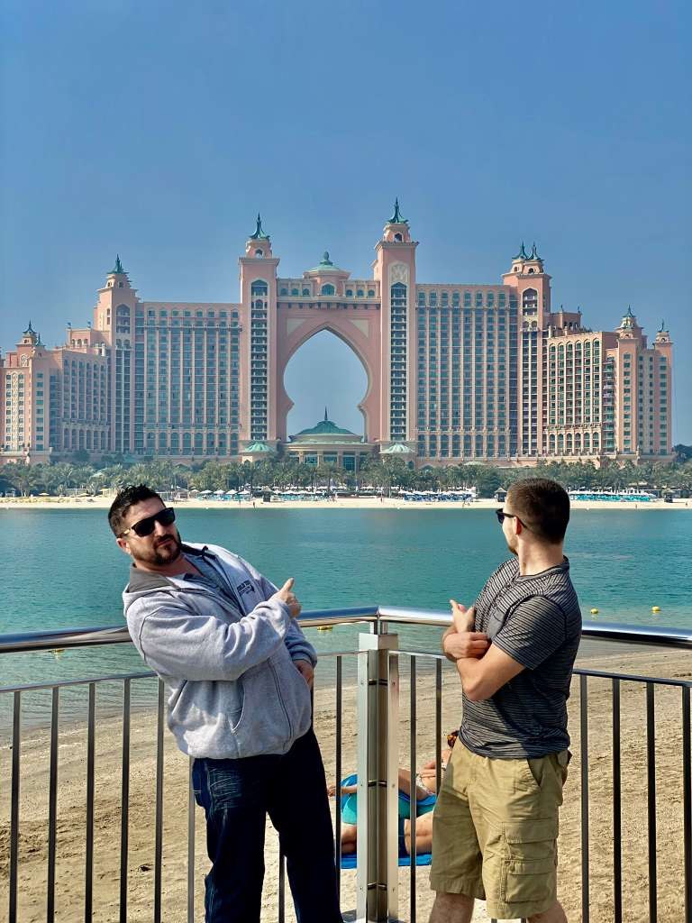 Barry Billcliff travel photo at Atlantis The Palm on Palm Jumeirah in Dubai