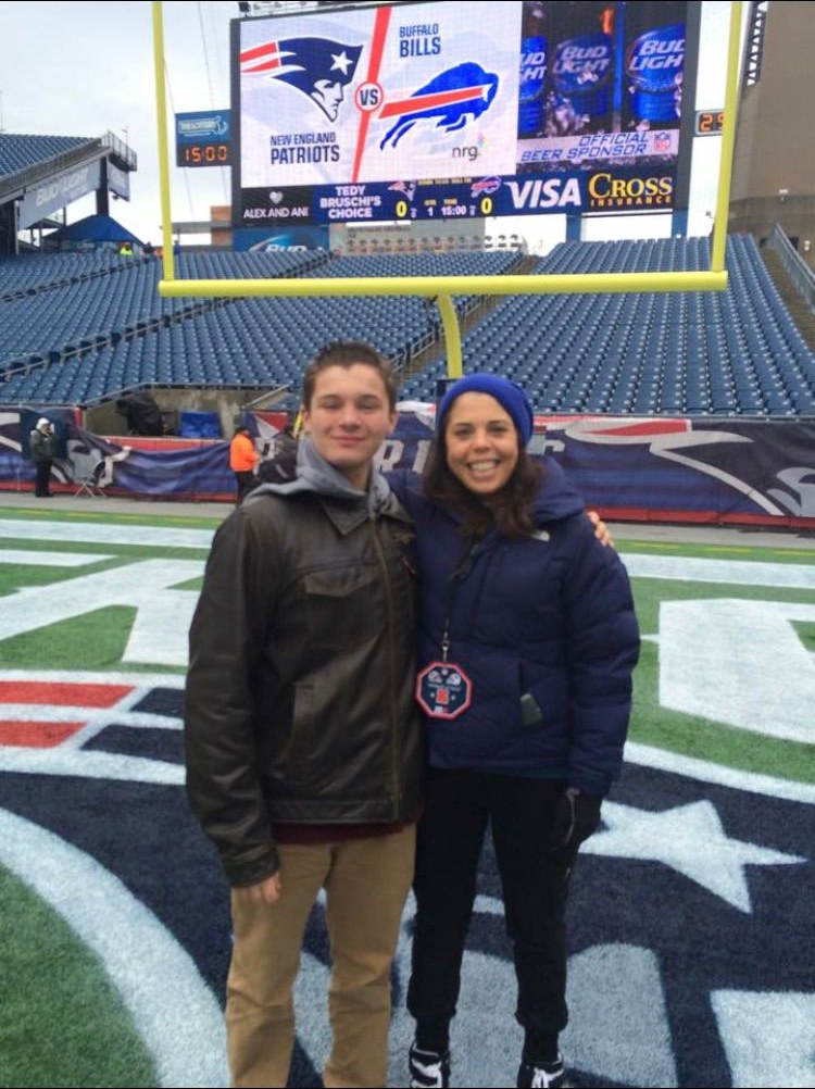 Barry Billcliff archive photo at Gillette Stadium during a Patriots sports event