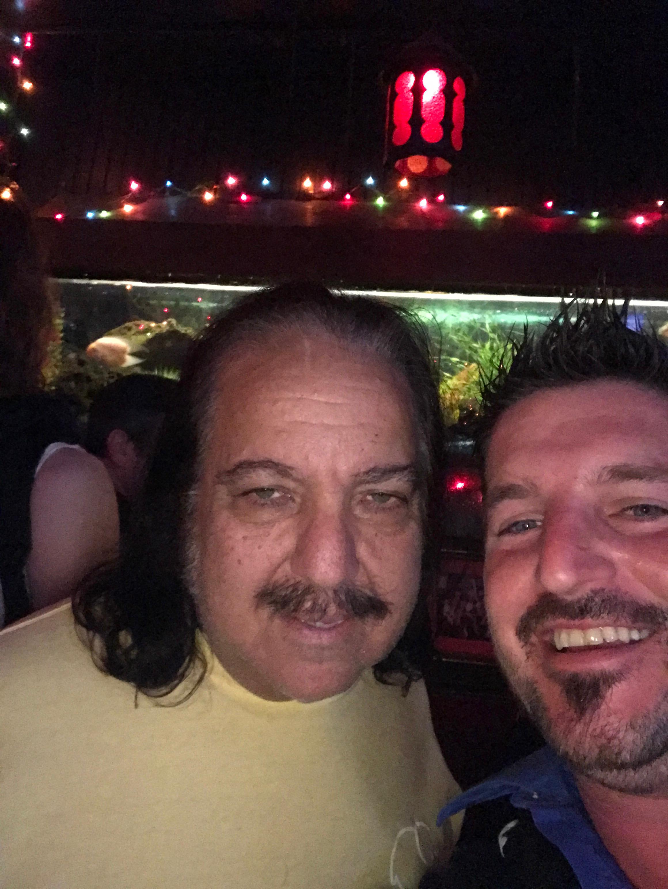 Barry Billcliff in a nightlife social selfie from his archive