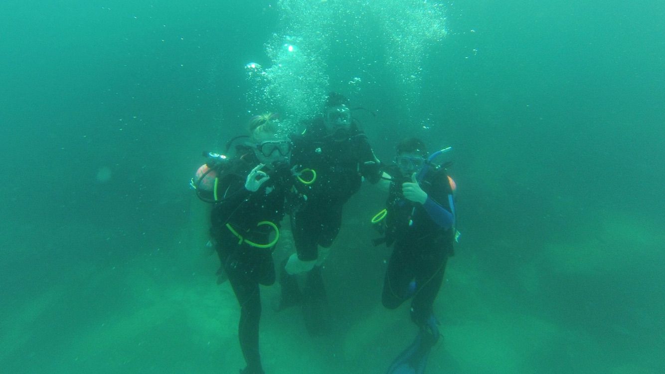 Barry Billcliff scuba diving adventure photo