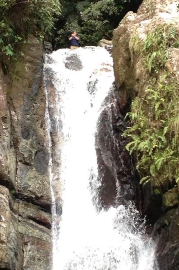Waterfall hike and outdoor adventure from Barry Billcliff's archive