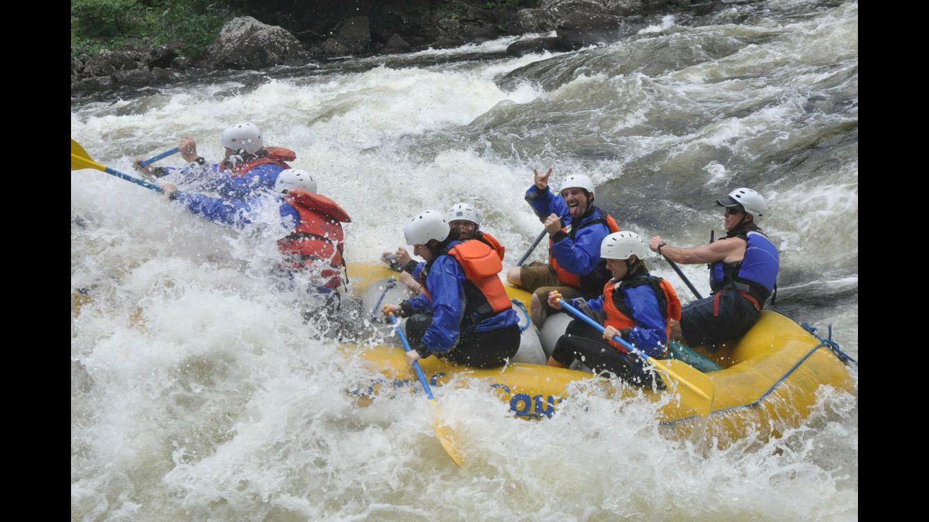 Barry Billcliff whitewater rafting adventure photo